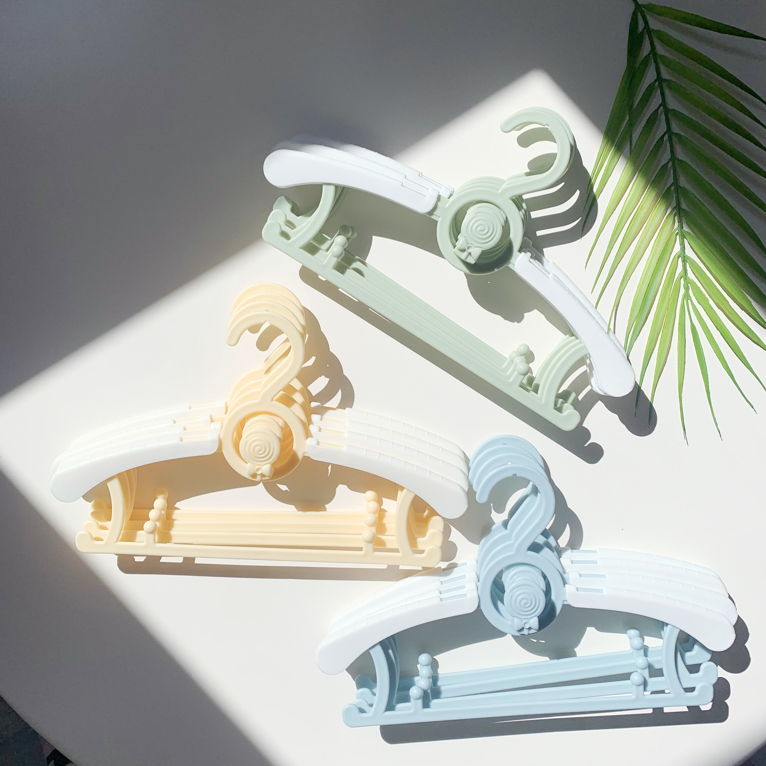 [달로티] 아기옷걸이 길이조절 유아 신생아 어린이옷걸이 4+4