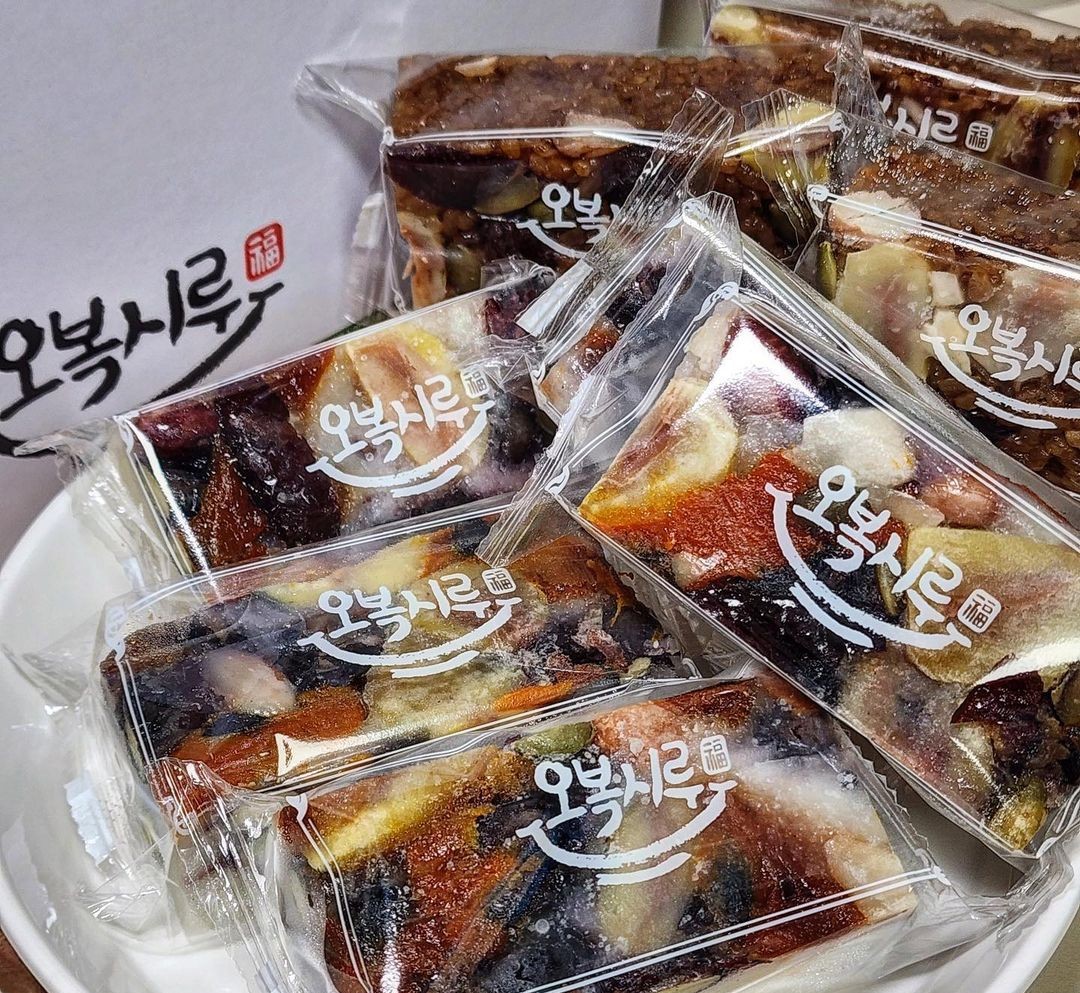 오복시루 영양찰떡 10개입 개별포장 식사대용떡 건강 답례 선물 영양떡 - 상세 이미지 4