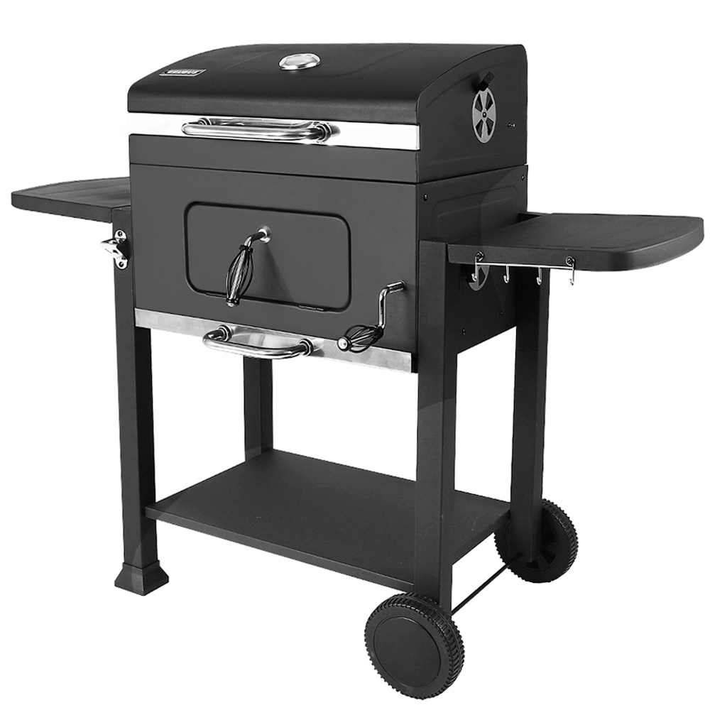 꾸버스 그랜드가든 킹덤 바베큐그릴 스텐석쇠 특대형 야외 펜션 숯불 훈제 직화 BBQ 화로대