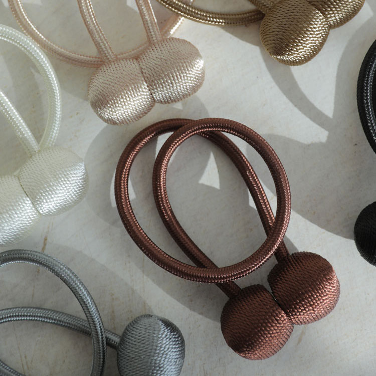 볼로프 커튼 커텐 마그네틱 자석 타이백 후사 고리 끈 집게 걸이 장식 볼장식