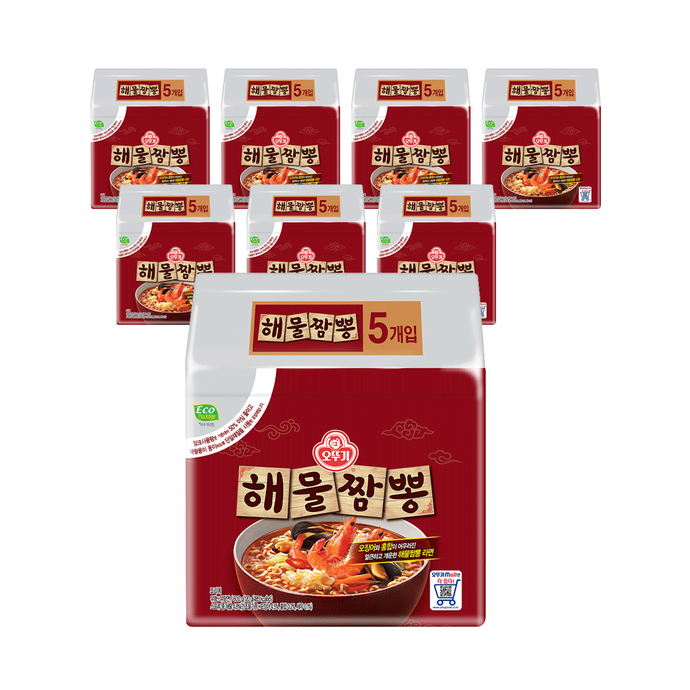 오뚜기 해물짬뽕 120g, 40개