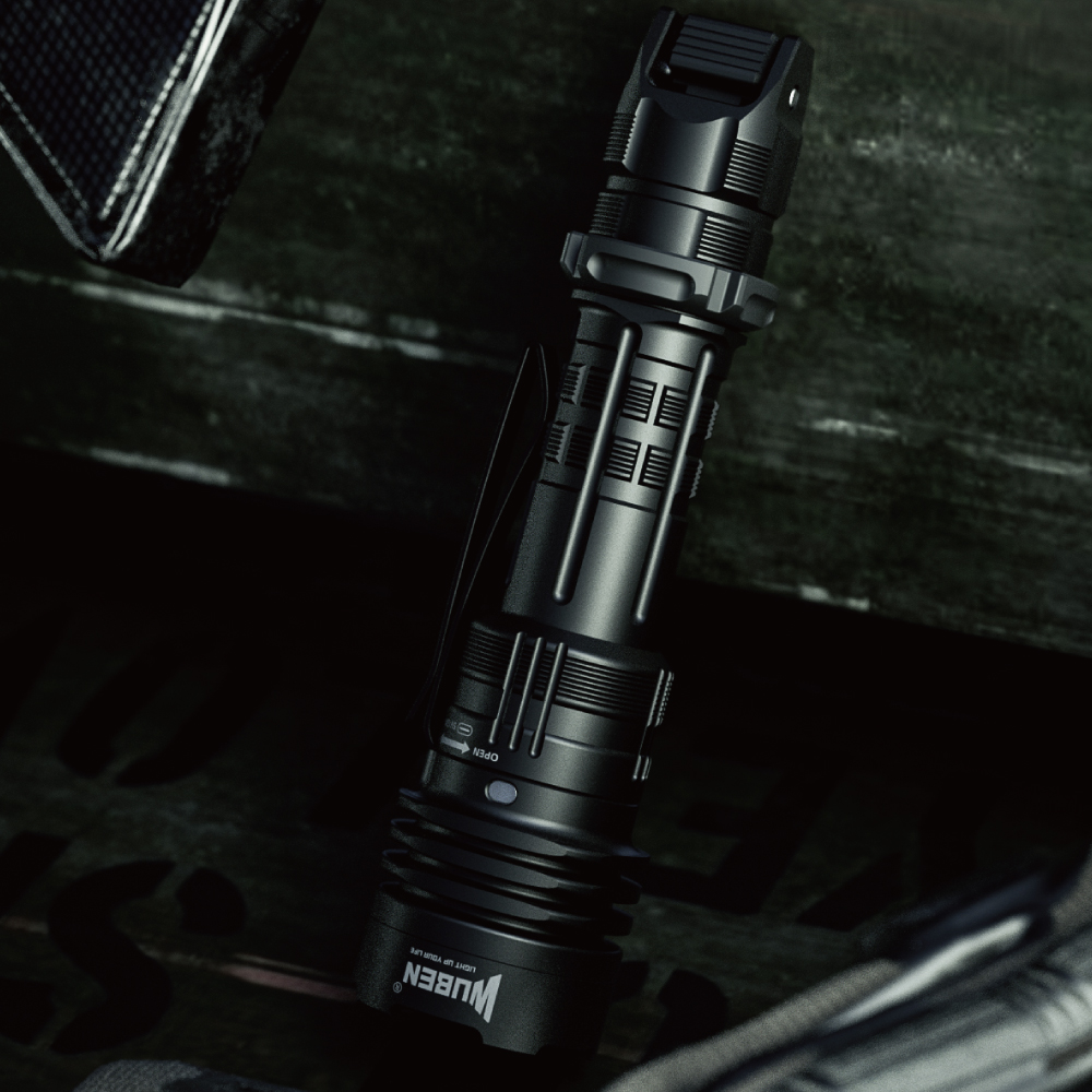 우벤 T1 LED 텍티컬 손전등 라이트 전술 군인 사냥용 군용 경호원 써치 후레쉬 랜턴