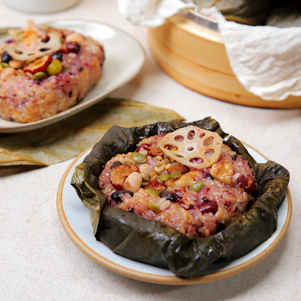 연잎밥 16곡 영양만점 (270g) 새싹삼 개별포장 - 상세 이미지 5