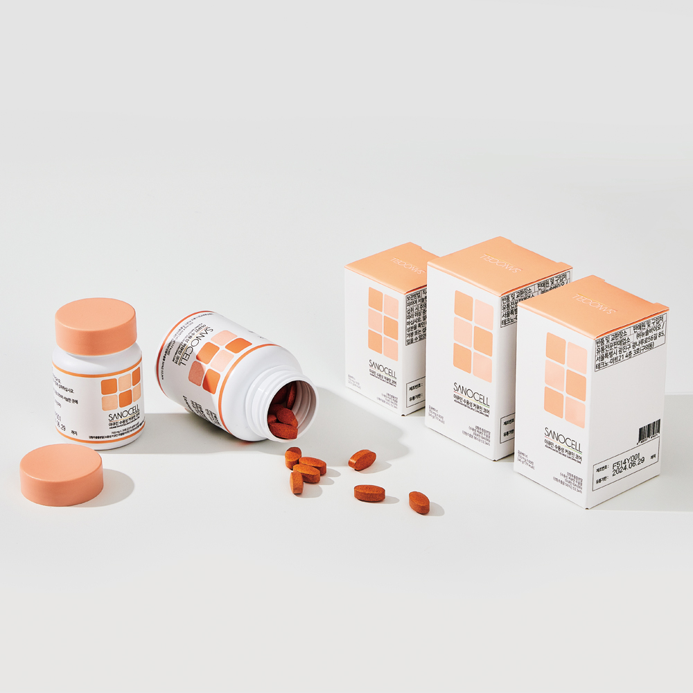 사노셀 아큐민 수용성 커큐민 코어 30정 강황 추출물 210mg - 상세 이미지 4