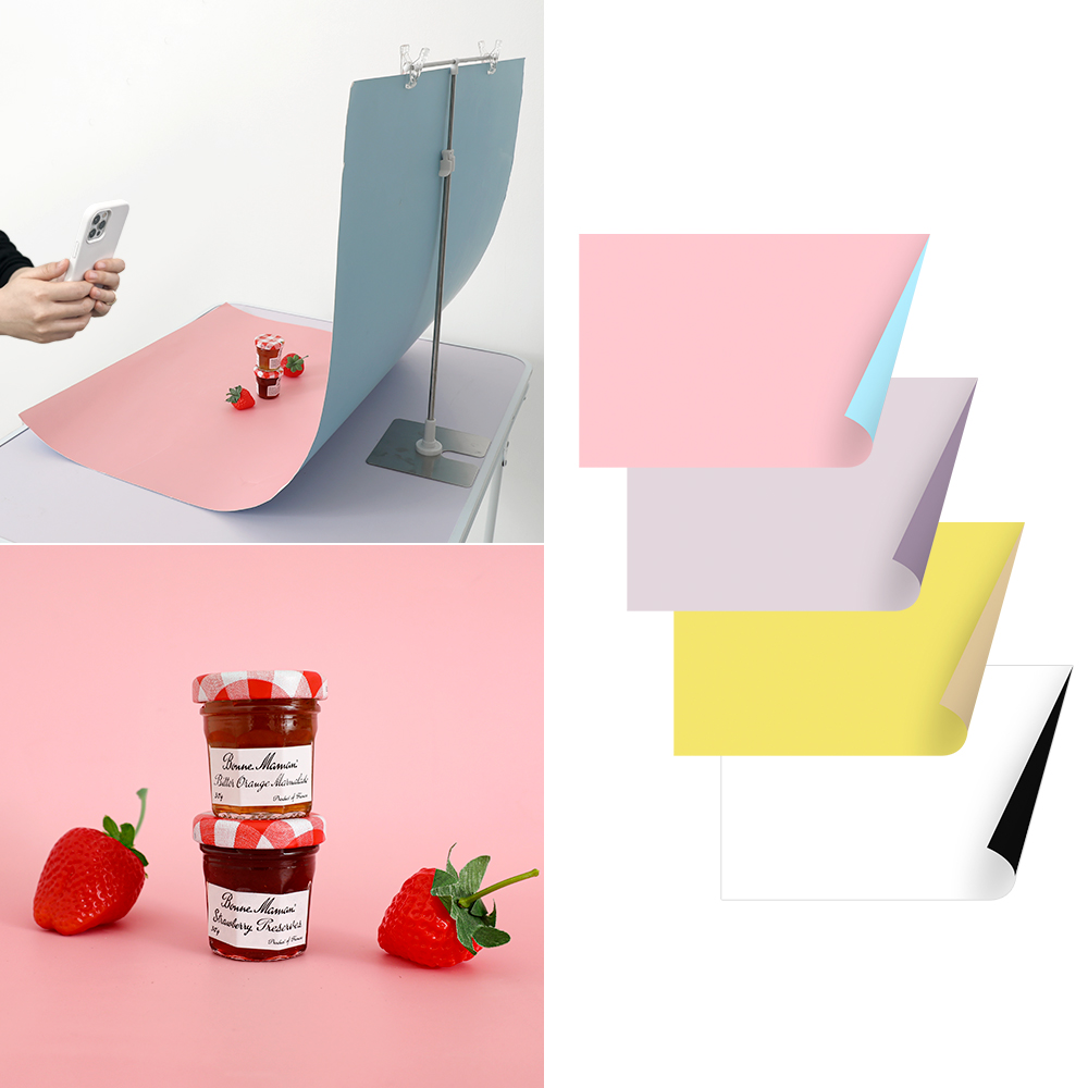 촬영 소품 배경지 촬영용 색지 사진 팬톤 4종 세트 DH-PTONE01