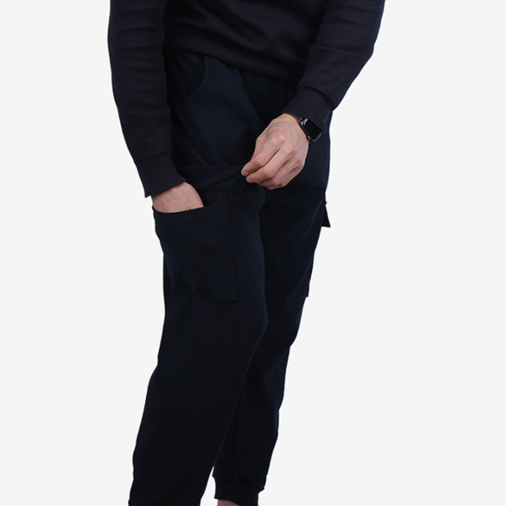 조그팬츠 남자 일 작업 조커 바지 시보리 조거 카고 팬츠 - 상세 이미지 4