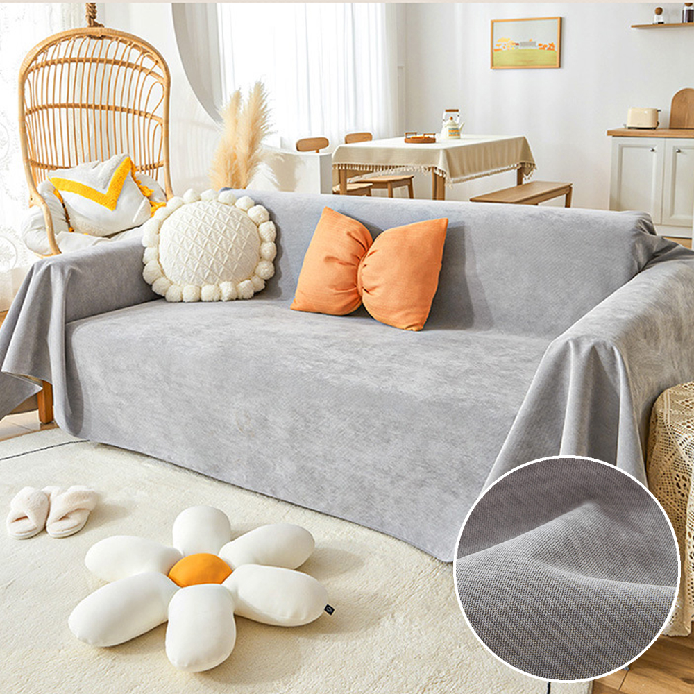 방수 소파커버 넓은 돌 흙 쇼파매트 리클라이너 소파천갈이 깔개 오트밀 180x340