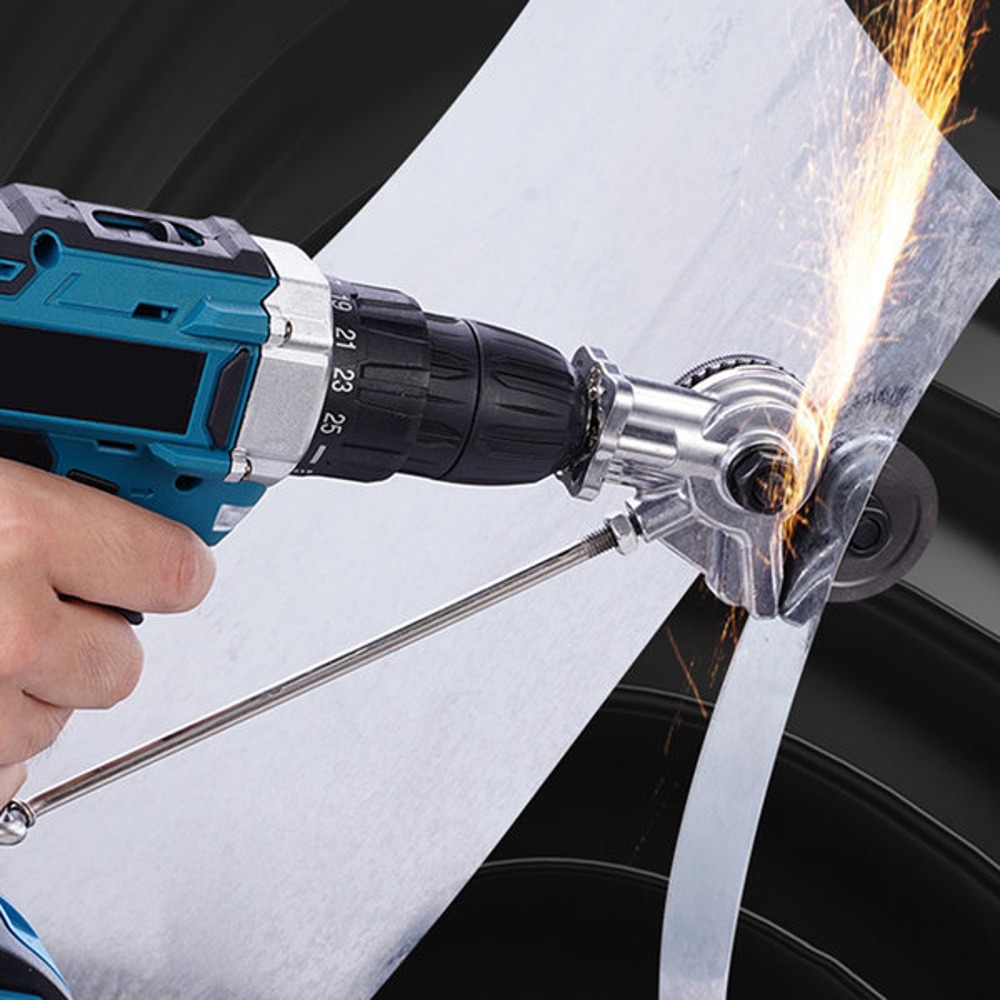 전동철판가위어댑터 ST-2303 함석 가위 철판 항공 커터 니블러 알루미늄 구리판