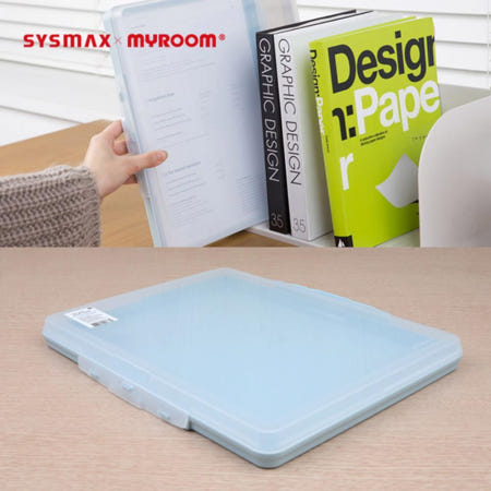 큐아이협력사 회사 자료보관용 하드 플라스틱 레포트파일 차트정 종이정리 비닐화일 보험사 작업실