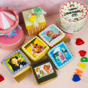 포토쿠키 ss(3개set)어린이집 유치원 생일 답례품 간식 어린이날 전국 택배 선물 쿠키