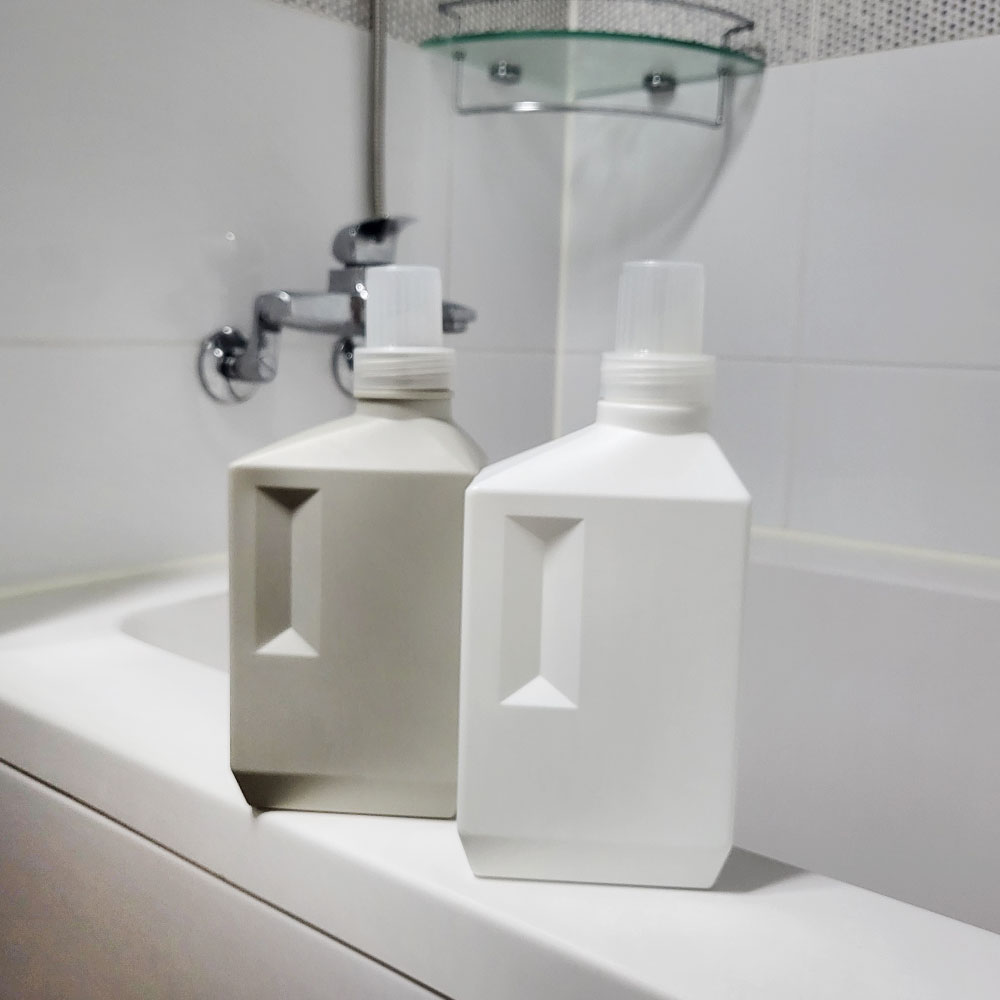 세탁 세제 소분용기 가루 액체 욕실 디스펜서 리필 세제통 2색 1000ml 이미지 8