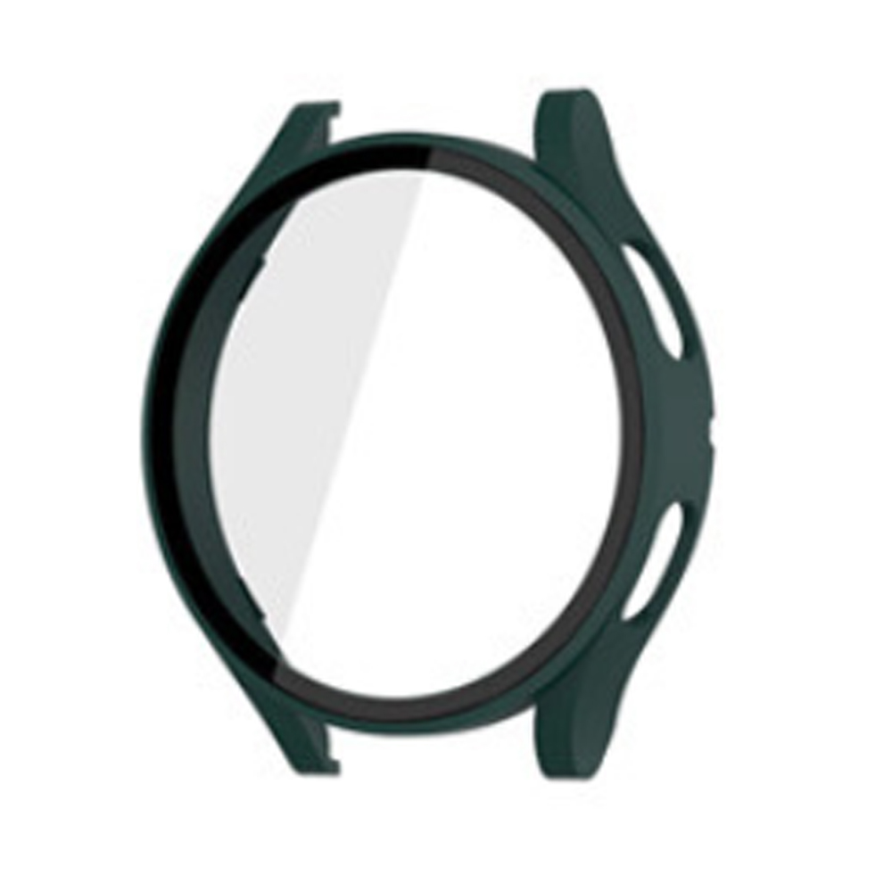 갤럭시워치5 워치4 삼성 호환 강화유리 하드 풀커버 케이스 투명 - 상세 이미지 2