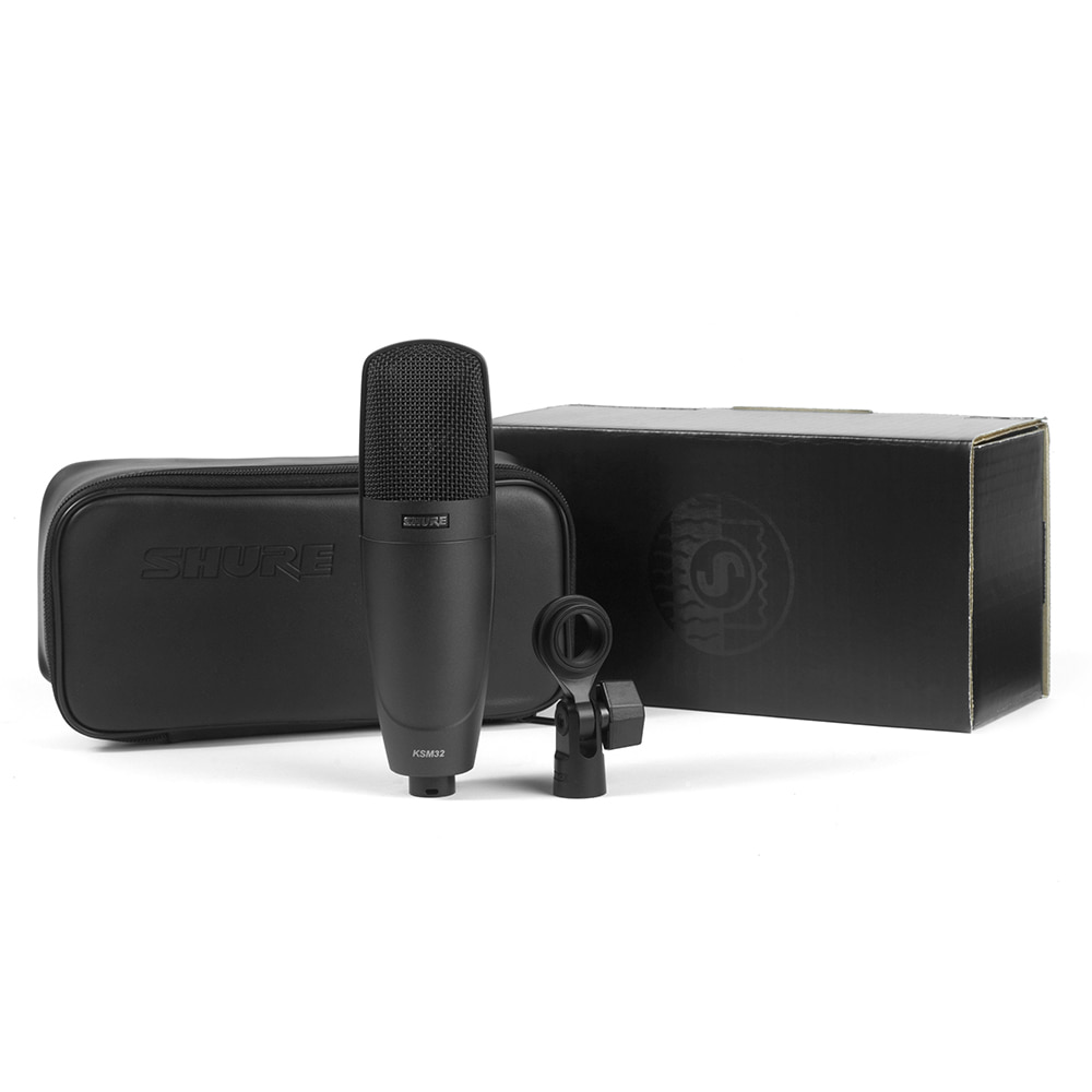 SHURE KSM32 슈어 콘덴서 마이크 차콜 - 상세 이미지 4