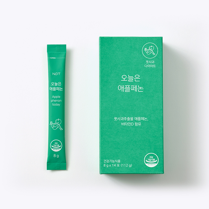 NGT 네츄럴굿띵스 오늘은 애플페논 풋사과 단기 다이어트 체지방감소 14포, 3개 이미지 2