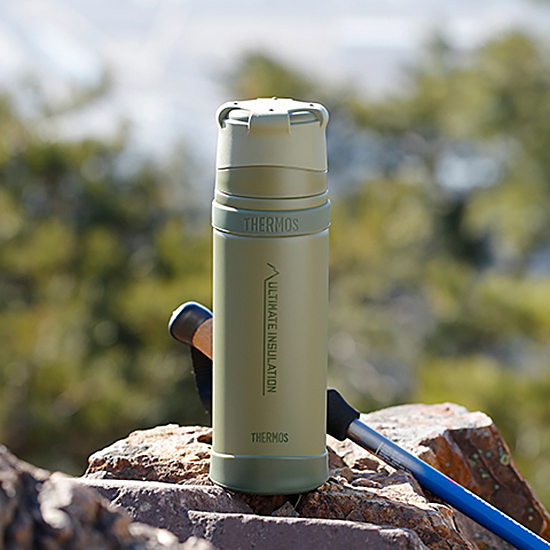 써모스 FFX-751 보온병 750ml 등산용 단열 보냉 경량 등산 텀블러