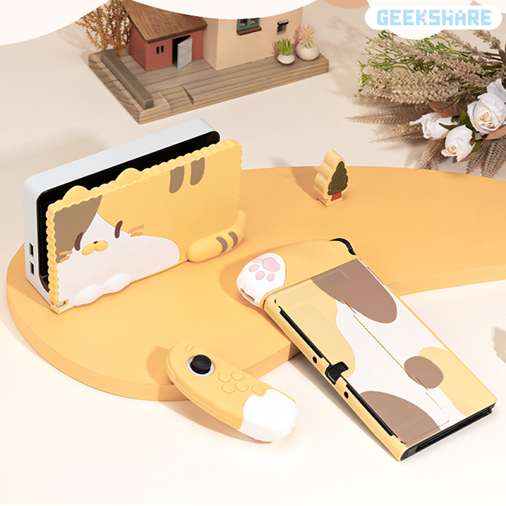 닌텐도 스위치 OLED 독 케이스 긱쉐어 고양이 - 상세 이미지 5