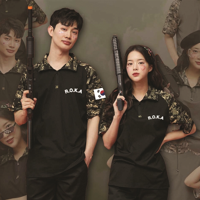 강철부대 반티, 밀리터리 반티, 체육대회 반티, 졸업사진 반티, 군복 반티, 강철캠프 반티
