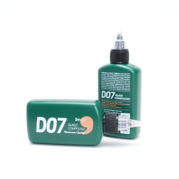 도깨비 D07 유막제거제 100ml 글래스 컴파운드자동차 세차 관리 유막제거 어플리케이터 패드 어플