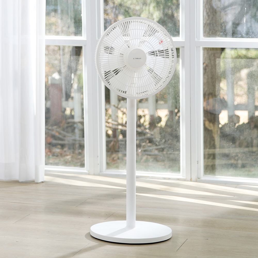 리웨이 리모컨 저소음 선풍기 스탠드 탁상형 2 in 1 사무실 미니 캠핑 - 상세 이미지 5