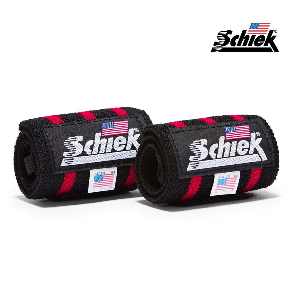 WSF 레드라인 리스트랩 손목보호대 헬스 스트랩 이미지 3