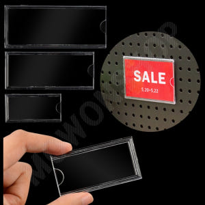 아크릴네임택 네임판 캐비넷 사물함 신발장 이름표 꽂이 실사용 후기 | 효과 있을까? - 상품 이미지 1