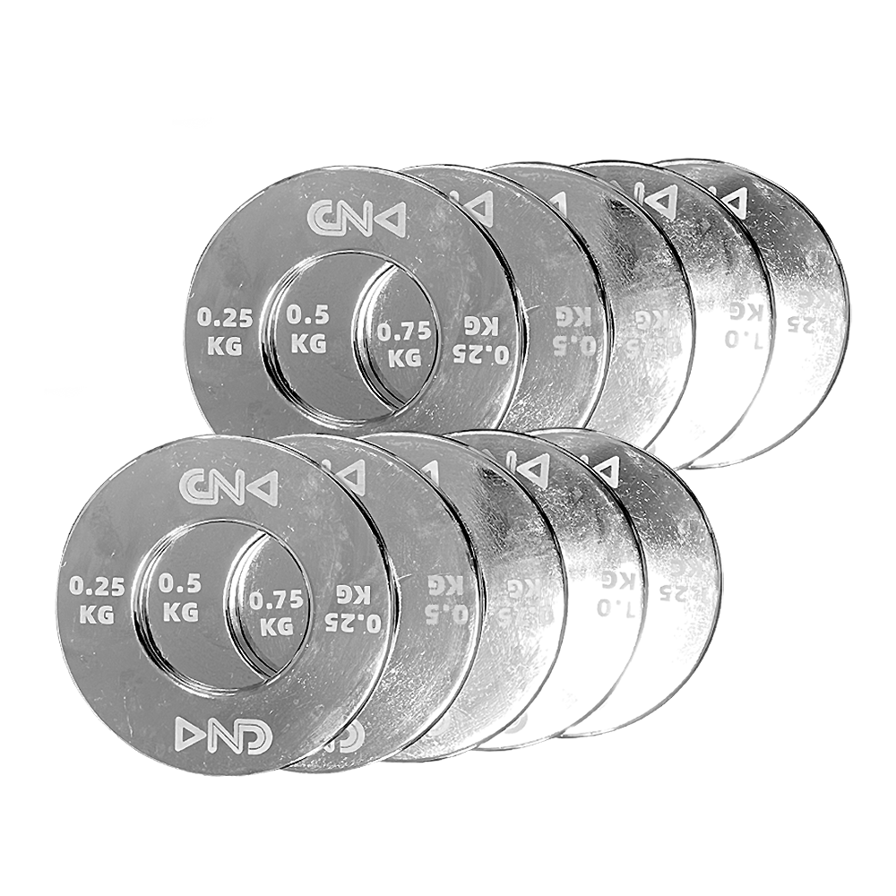 씨앤케이 원판 저중량 0.25kg 0.5kg 0.75kg 1kg 1.25kg 10개 1set - 상품 이미지