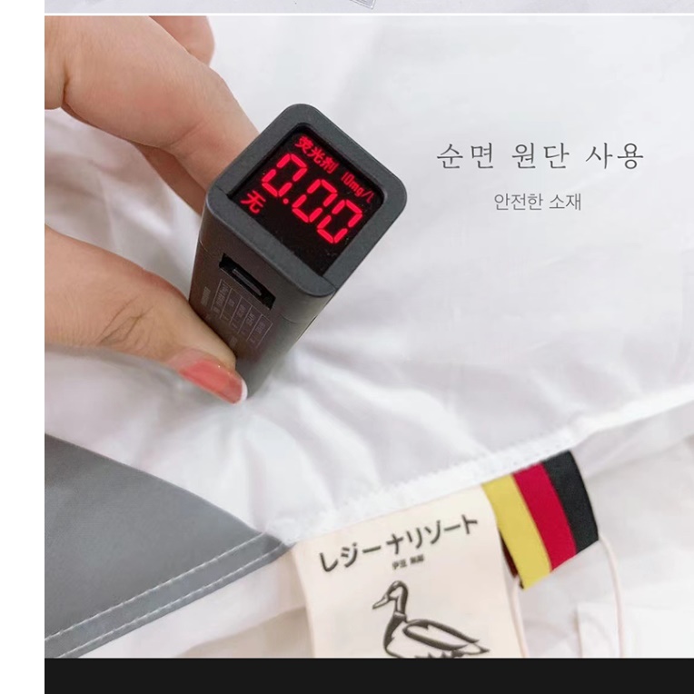 호텔식 구스 베개 호텔용 베개 신라 힐튼 호텔 높은 베개