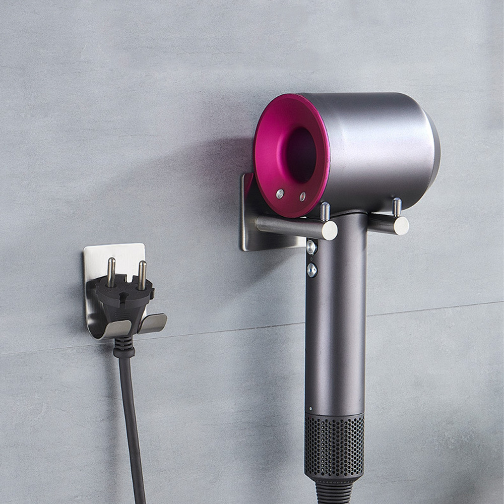 무타공 스텐 드라이기거치대 헤어 드라이거치대 드라이기걸이