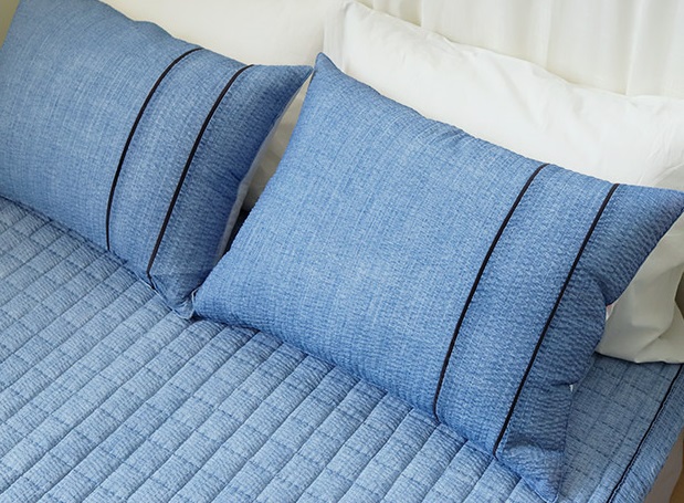 여름 이불 세트 뱀부 대나무 시어서커 화이트