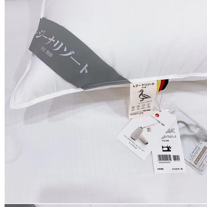 호텔식 구스 베개 호텔용 베개 신라 힐튼 호텔 높은 베개