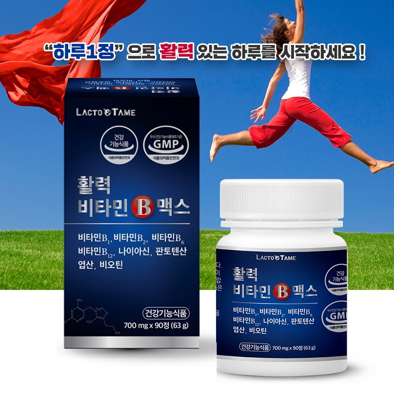 활력 비타민B 맥스 비타민B 군 90정, 1개 이미지 2