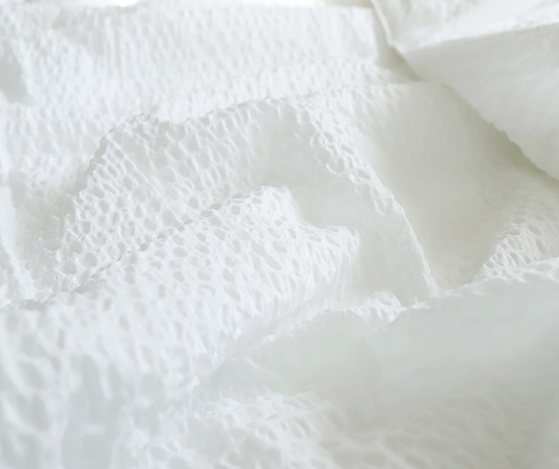 여름 이불 세트 뱀부 대나무 시어서커 화이트