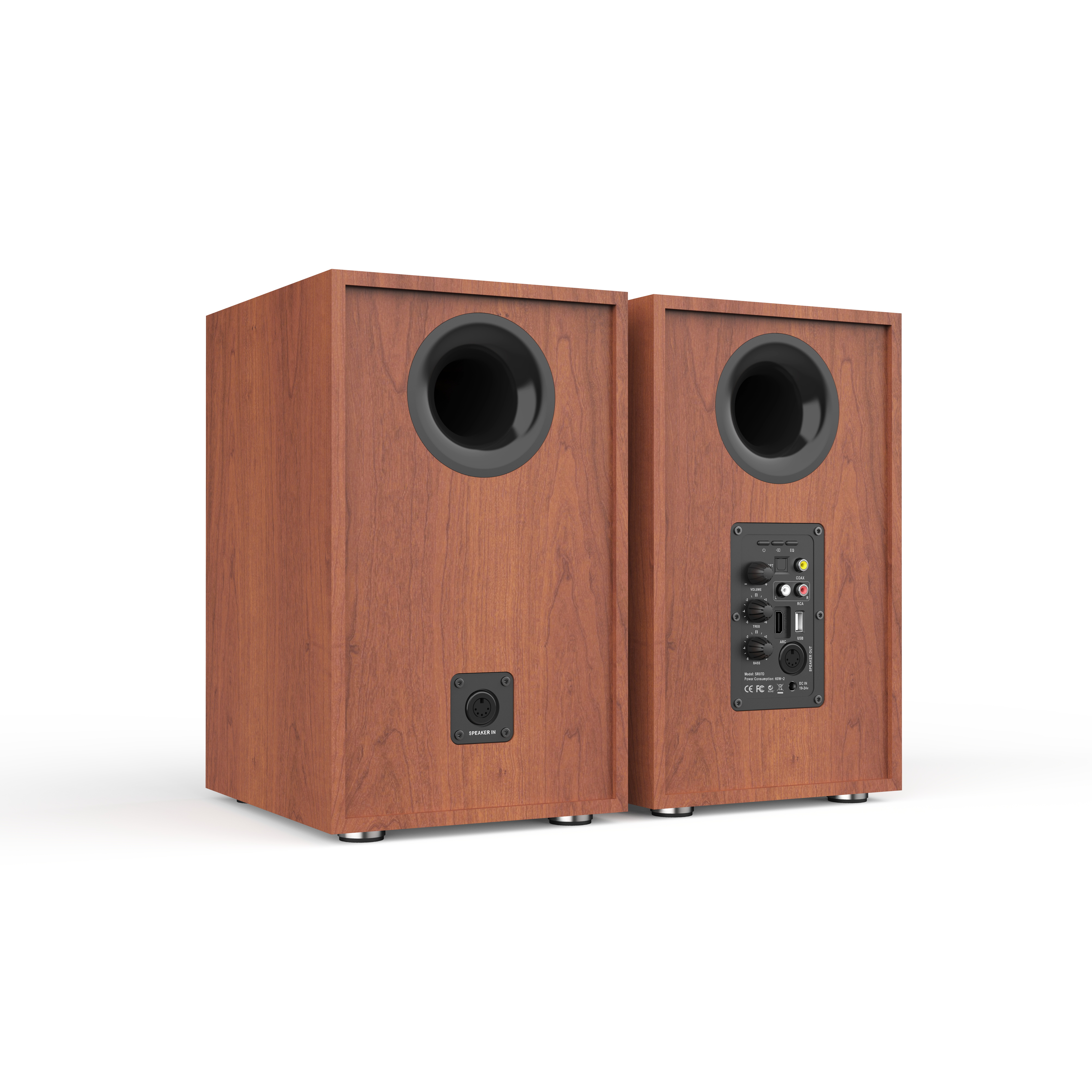 iStreams 액티브 북셀프 스피커_모델명 SR07D, 다양한 연결단자 제공(블루투스5.0 / HDMI ARC / Optical / RCA / USB), 리모컨 제공 이미지 8