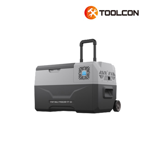 [툴콘] 이동식냉장고 차량용 쿨러 캠핑 냉동고 AC DC 겸용 30L(TF-30)