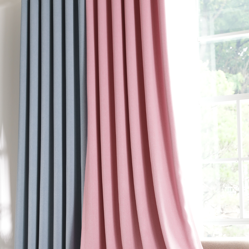 아르일랑 일상 암막 커튼 빛차단율 80% 형상기억 가공 1cm 민자 타입 항균 마타리