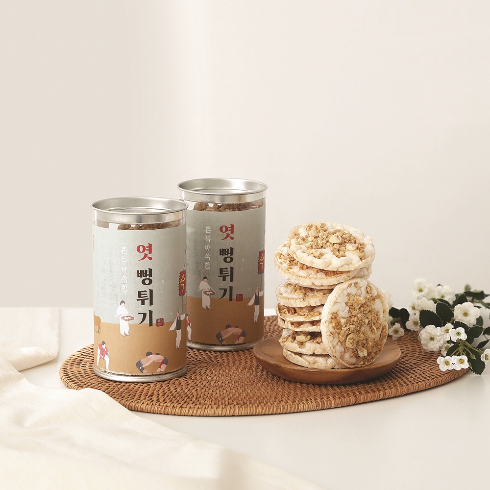 풍심당 쌀과자 땅콩 엿 뻥튀기 (120g) - 메인 이미지
