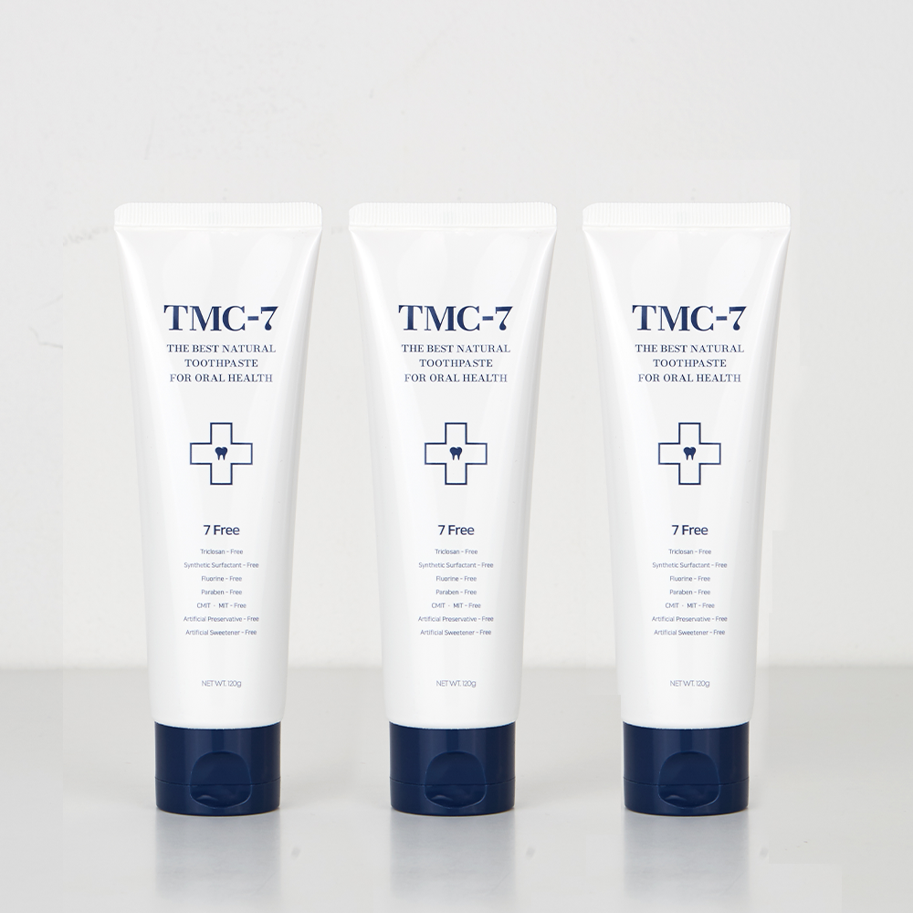 잇몸치약 프로폴리스 진지발리스 TMC7 티엠씨7치약 120g 3개 - 상품 이미지