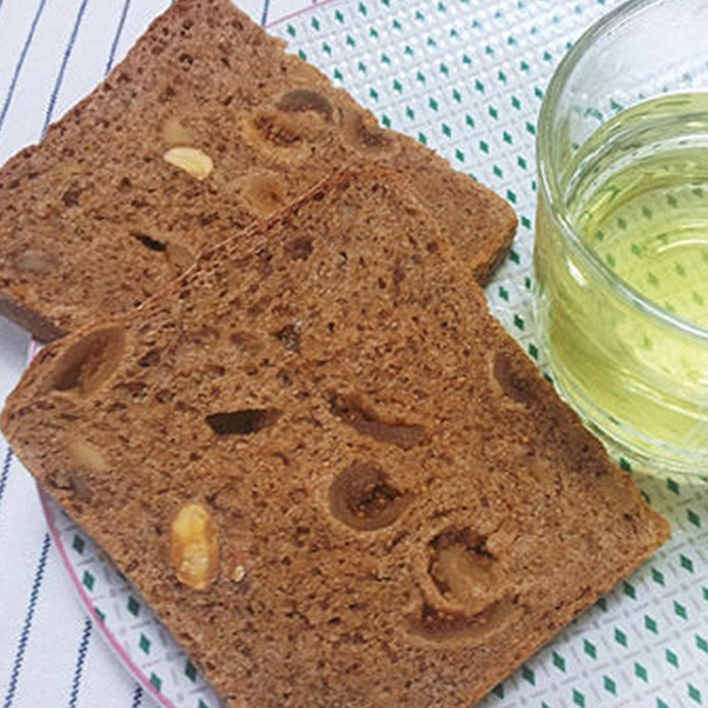 슈톨렌빵 무화과빵 100% 통밀식빵 770g 밀가루안들어간빵 비건 모닝 식빵 맛집 이미지 6