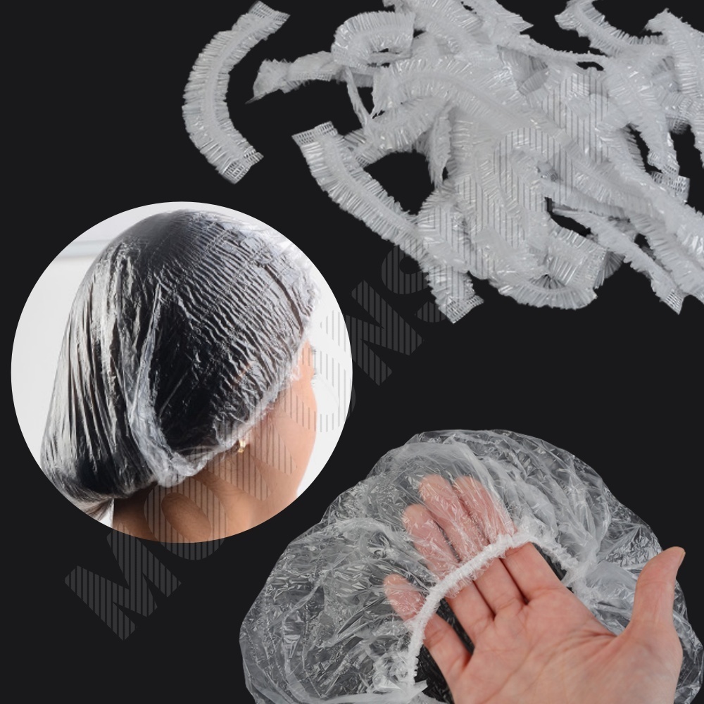 머리비닐캡 미용실비닐캡 트리트먼트 헤어캡 파마캡 - 상품 이미지