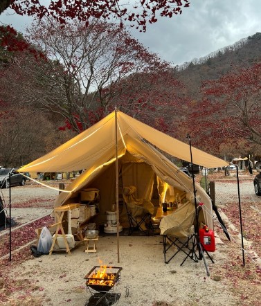 면 렉타 타프 사이드월 캠핑 사각 타프 스크린