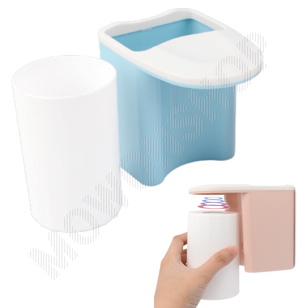 칫솔걸이대 양치통 접착식칫솔꽂이 무타공칫솔걸이