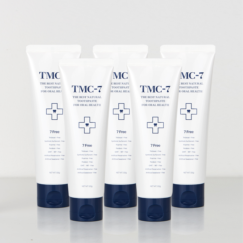 잇몸치약 프로폴리스 진지발리스 TMC7 티엠씨7치약 120g 5개 - 상품 이미지