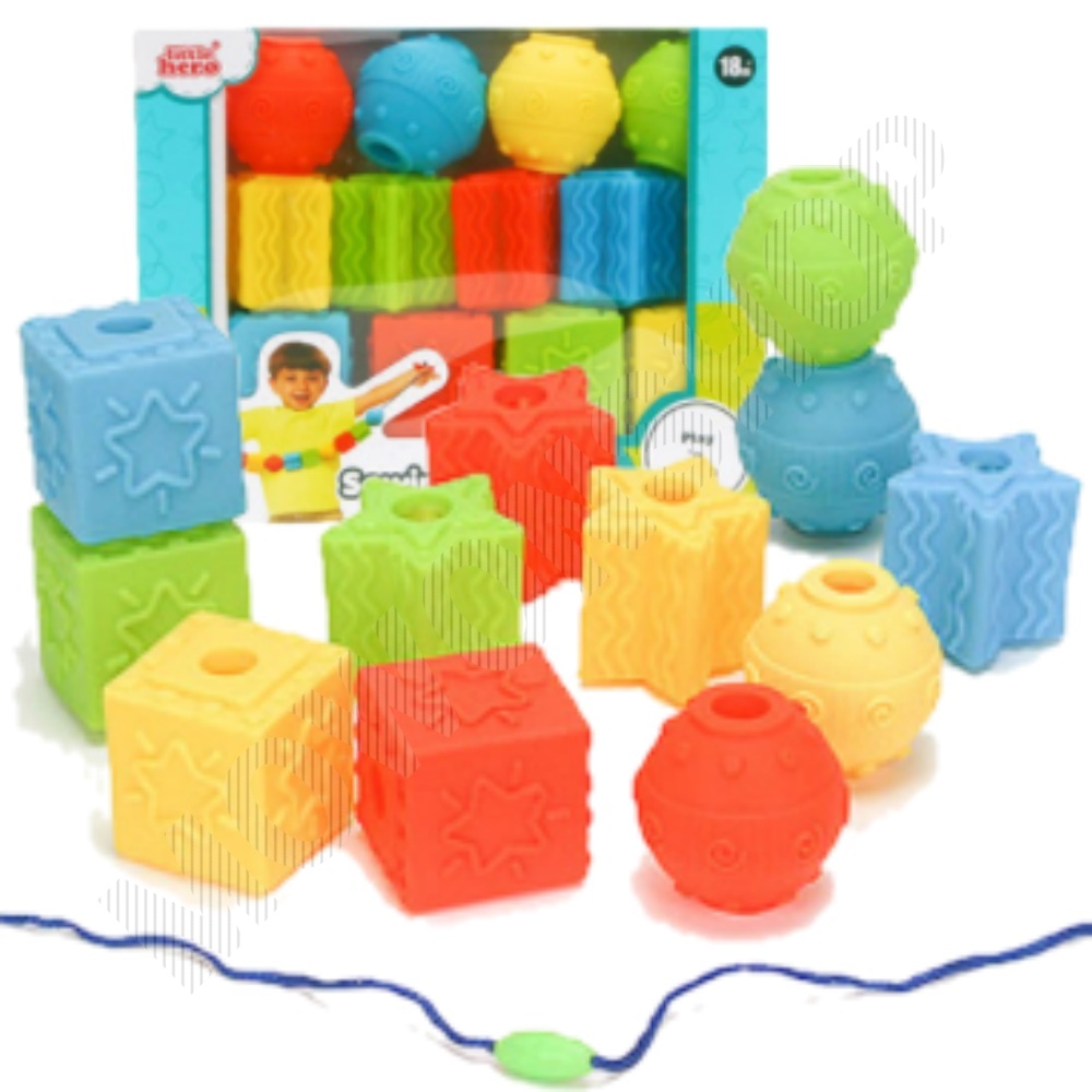 실꿰기장난감 아기실꿰기 24개월교구 12pcs