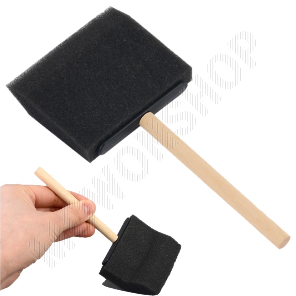 스펀지붓 폼브러쉬 리폼브러쉬 페인트붓 7.5cm - 메인 이미지