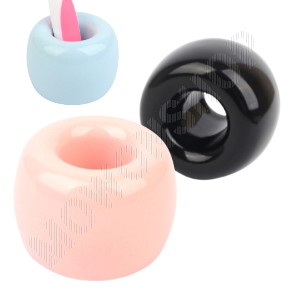 도자기 칫솔꽂이 거치대 칫솔 보관홀더 세라믹