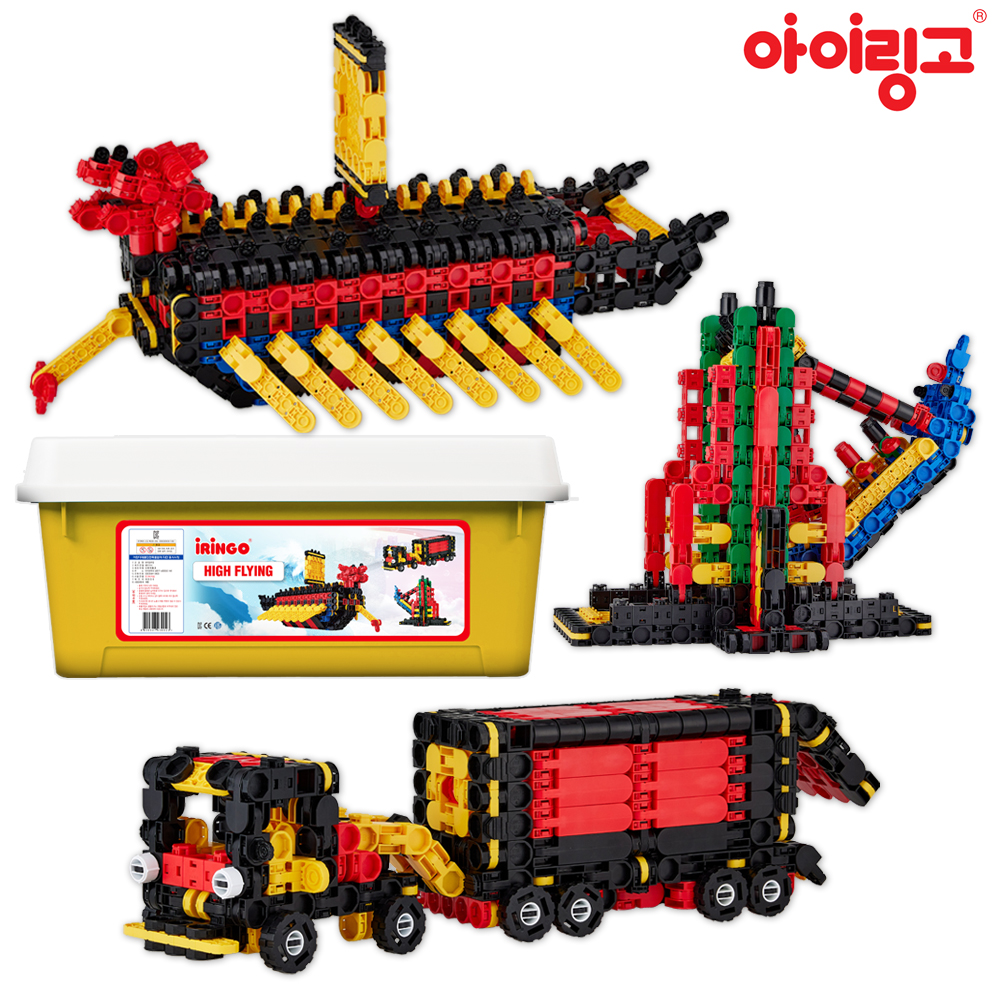 아이링고 하이플라잉 1260pcs 유치원 교구 블럭장난감 7세블럭 - 메인 이미지