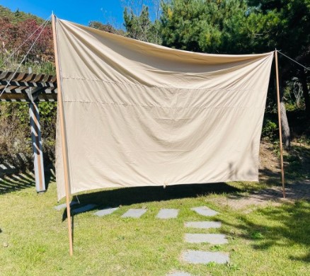 면 렉타 타프 사이드월 캠핑 사각 타프 스크린