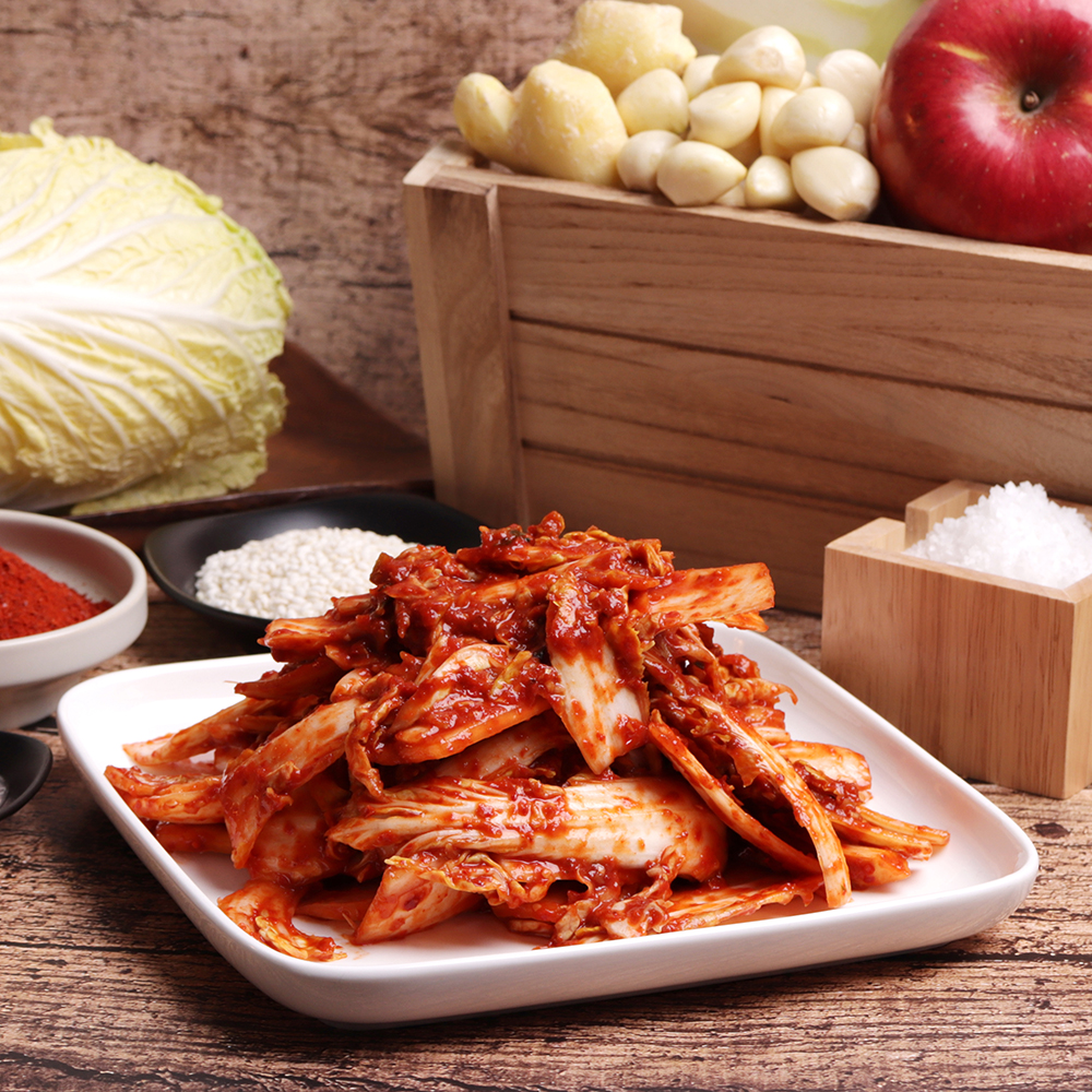 말바우시장 선김치 국산 알배기 겉절이 김치 2kg