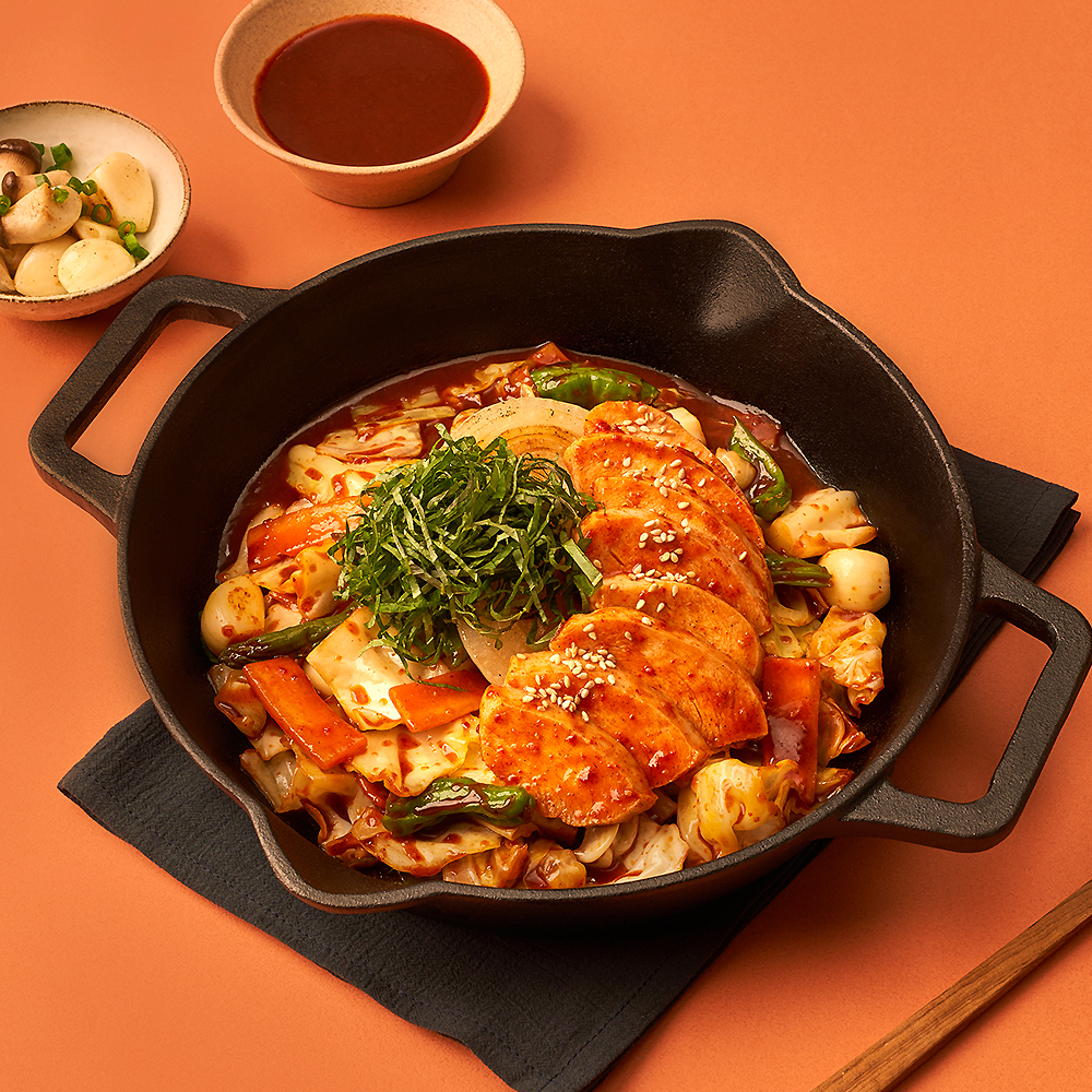 한끼통살 슬라이스 닭가슴살 100g 6종 (30개입) 식사 조절 대용