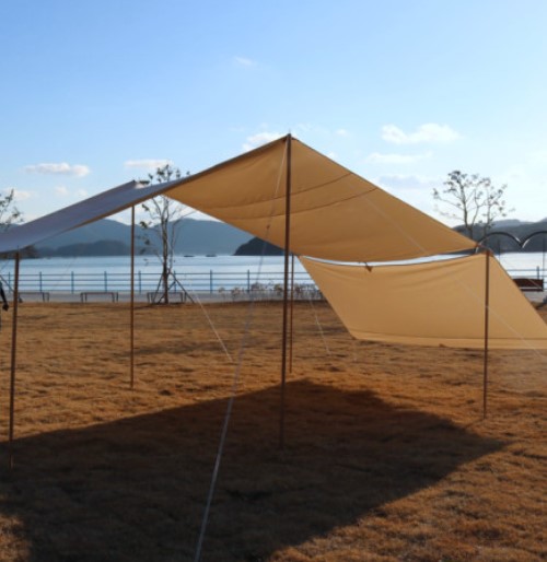 면 렉타 타프 사이드월 캠핑 사각 타프 스크린